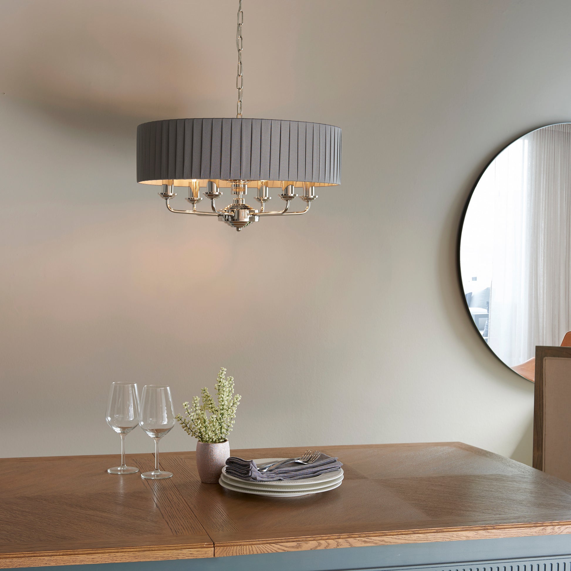 Highclere 6 Light Pendant Chandelier
