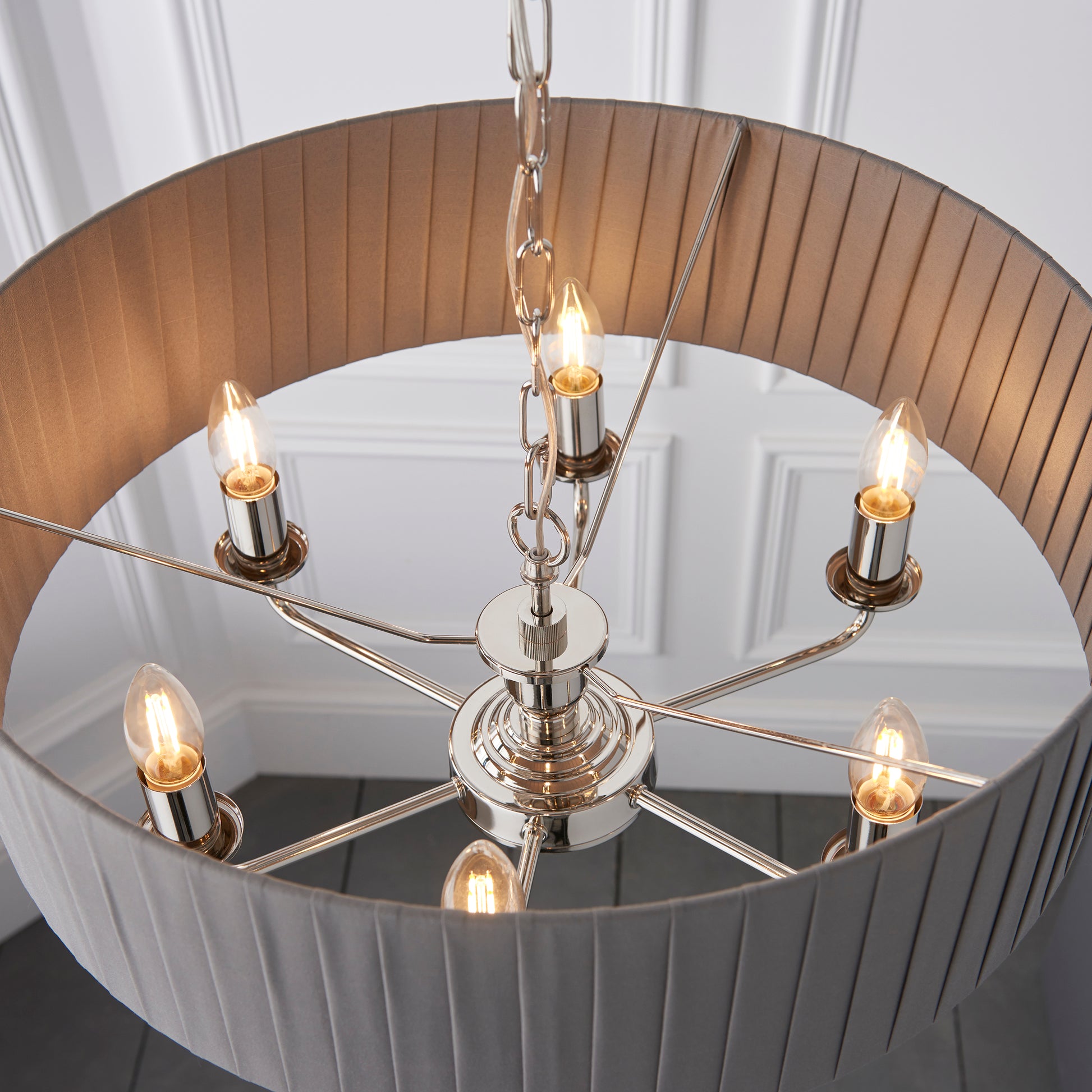 Highclere 6 Light Pendant Chandelier