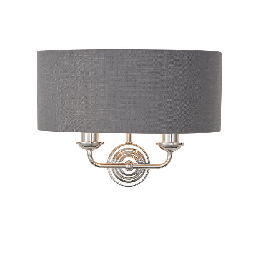 Highclere 2 Light Wall Light