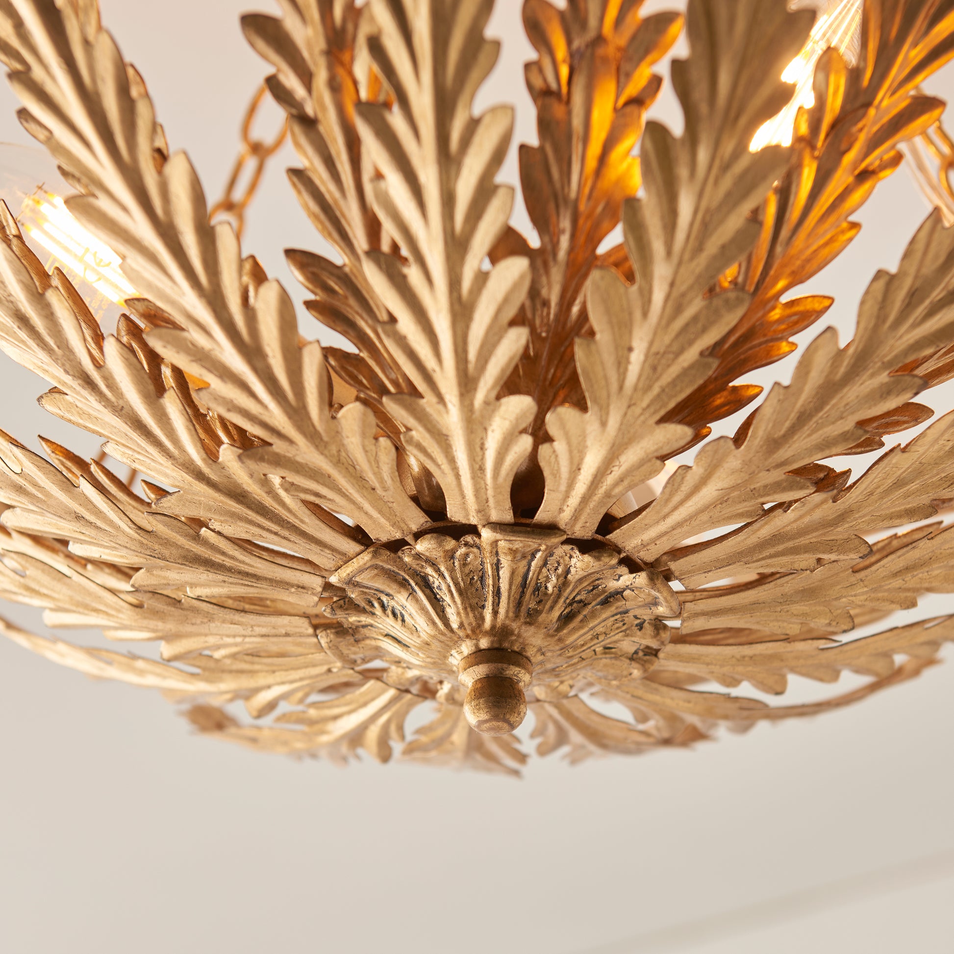 Delphine 3-Light Semi-flush Ceiling Light