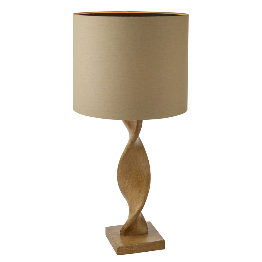 Ophelia Table Lamp, Oak