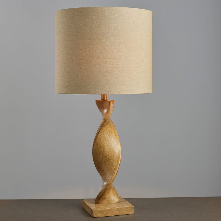 Ophelia Table Lamp, Oak