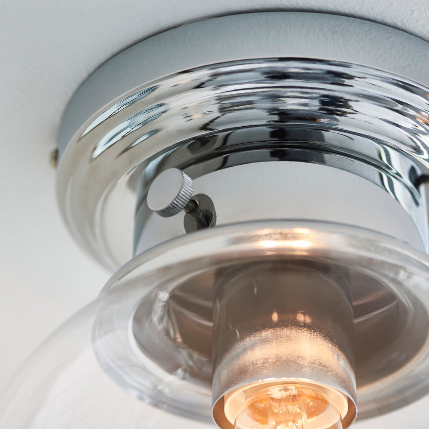 Cheswick Flush Bathroom Ceiling Light