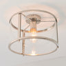 Hopton Glass Flush Ceiling Light