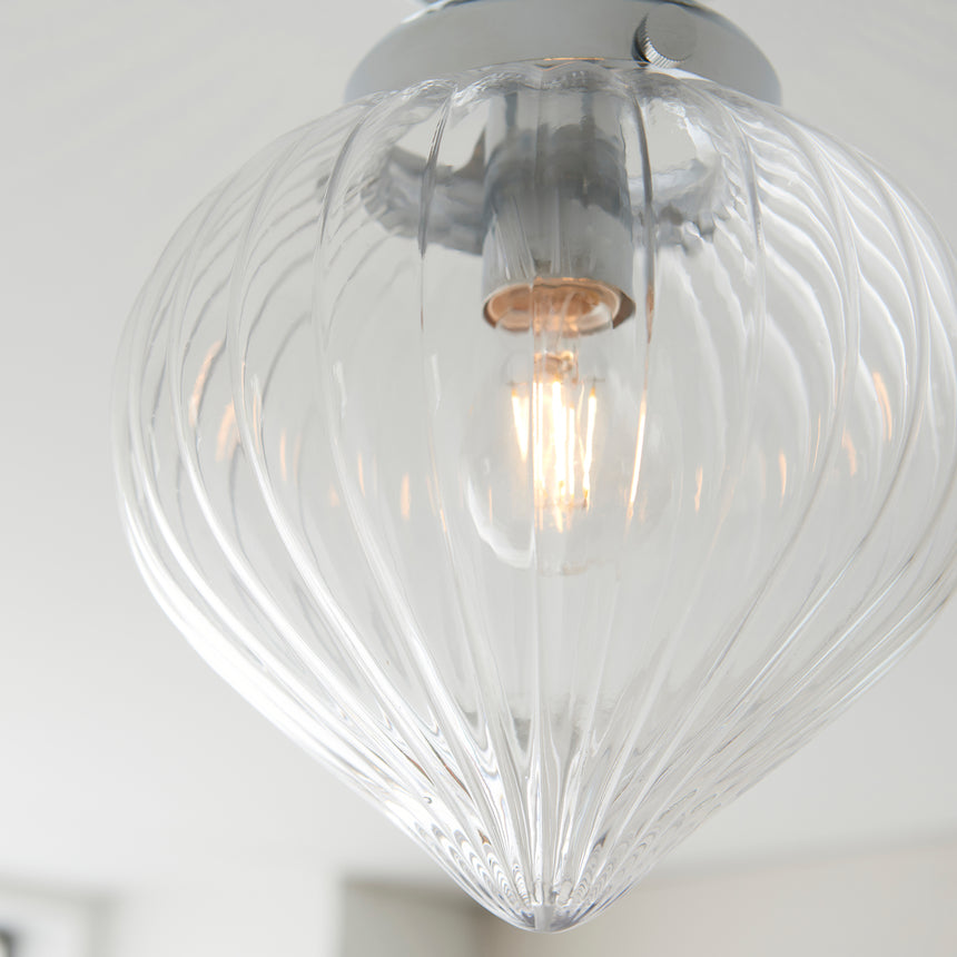Cheston Flush Bathroom Ceiling Light