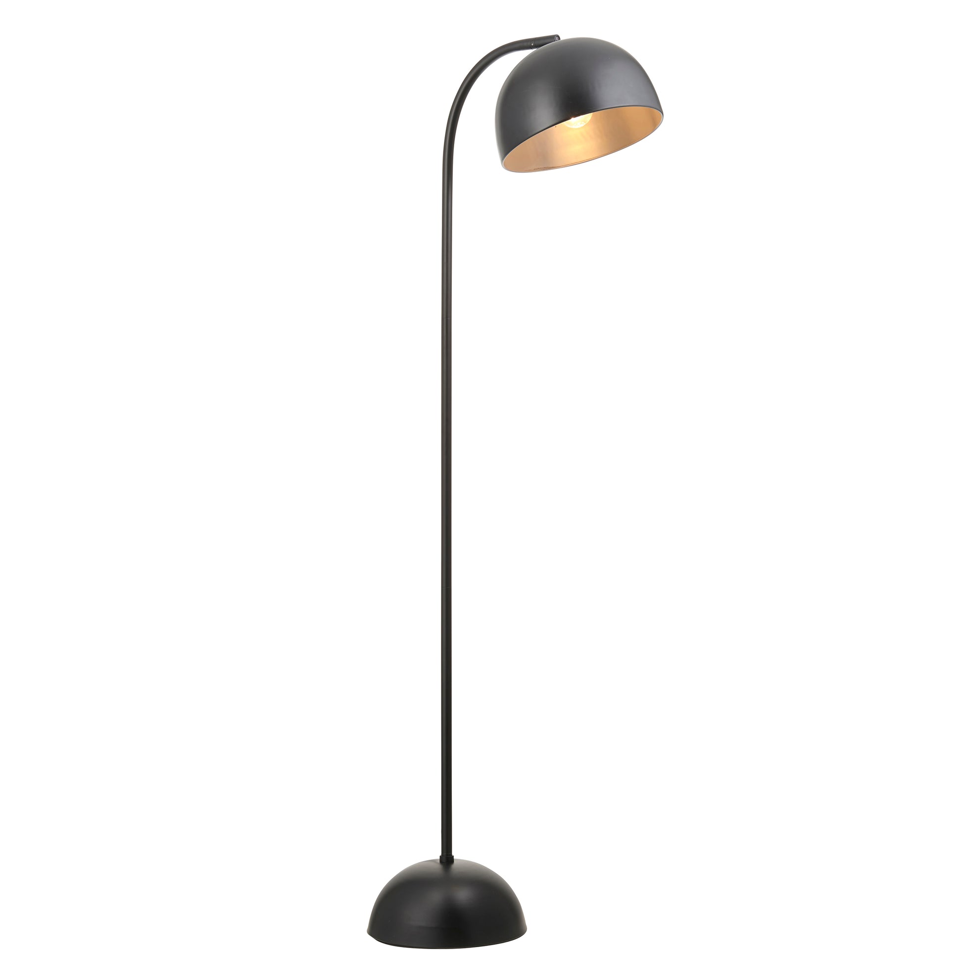 Brodey Floor Lamp, Black