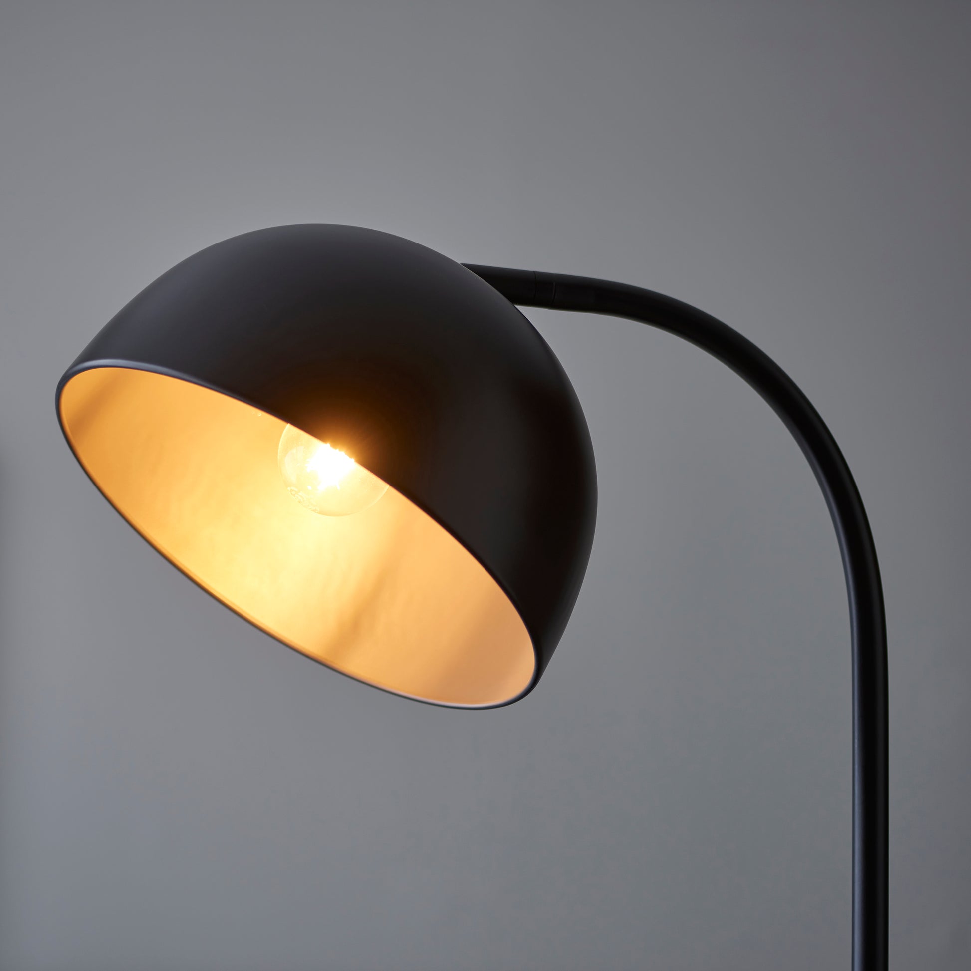 Brodey Floor Lamp, Black