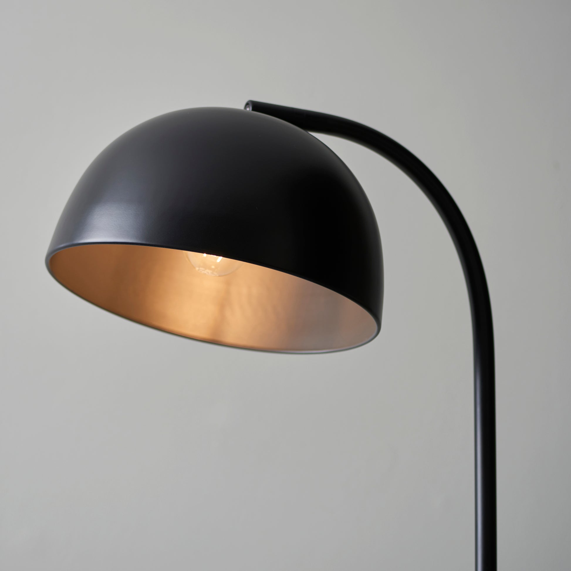 Brodey Floor Lamp, Black