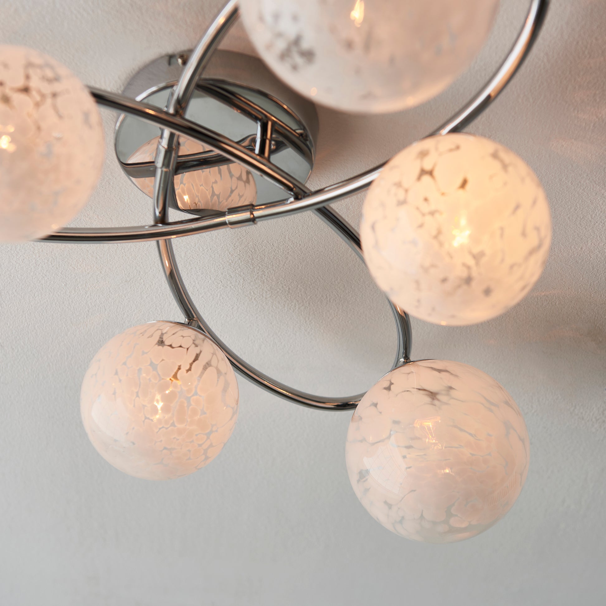 Maye 6-Light Semi Flush Ceiling Light