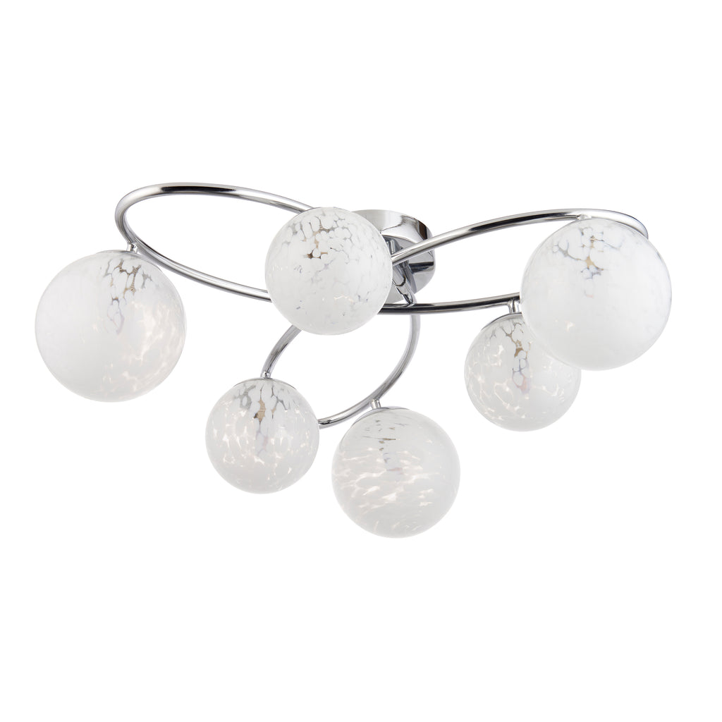 Maye 6-Light Semi Flush Ceiling Light