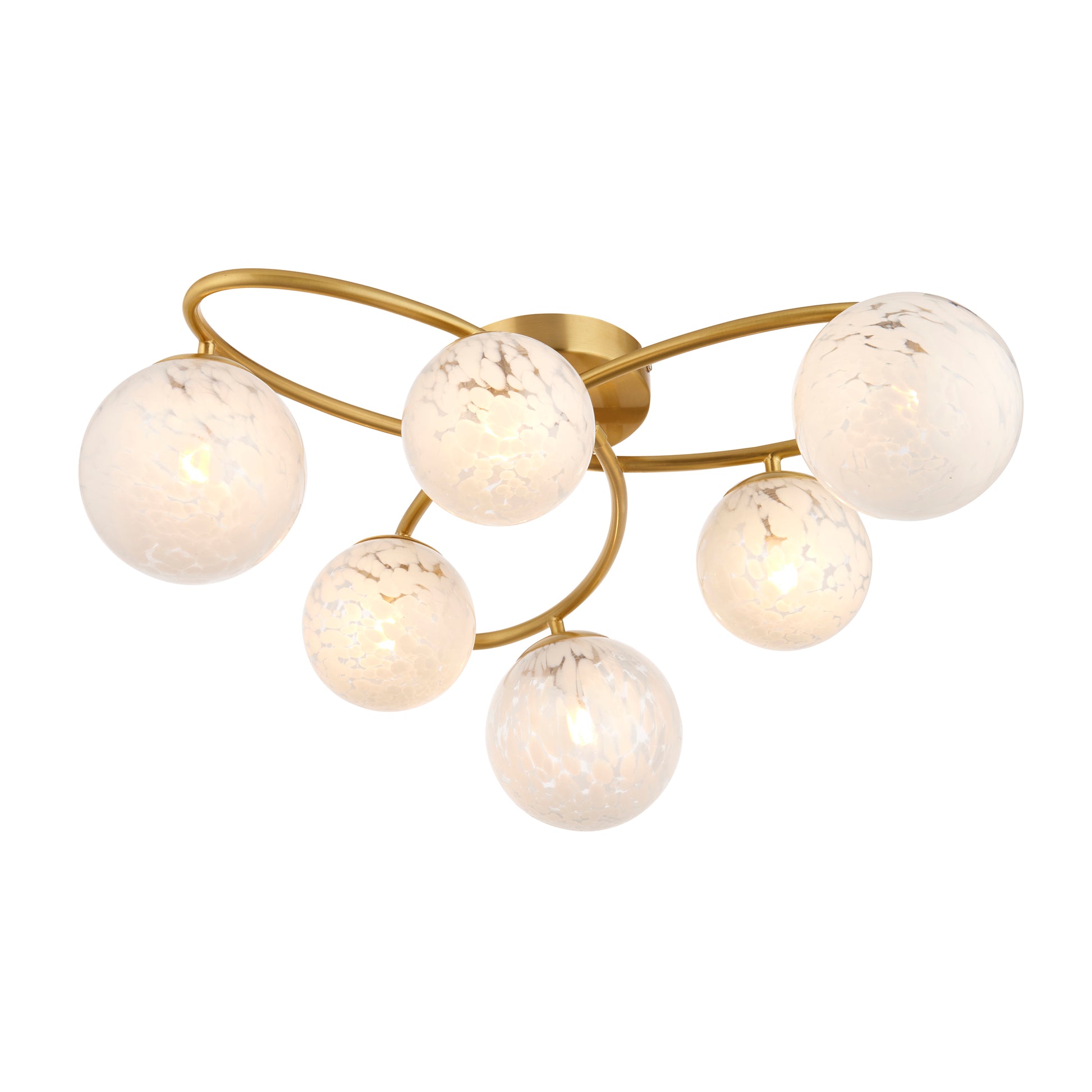 Maye 6-Light Semi Flush Ceiling Light