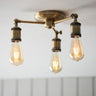Hal 3 Light Semi-flush Ceiling Light