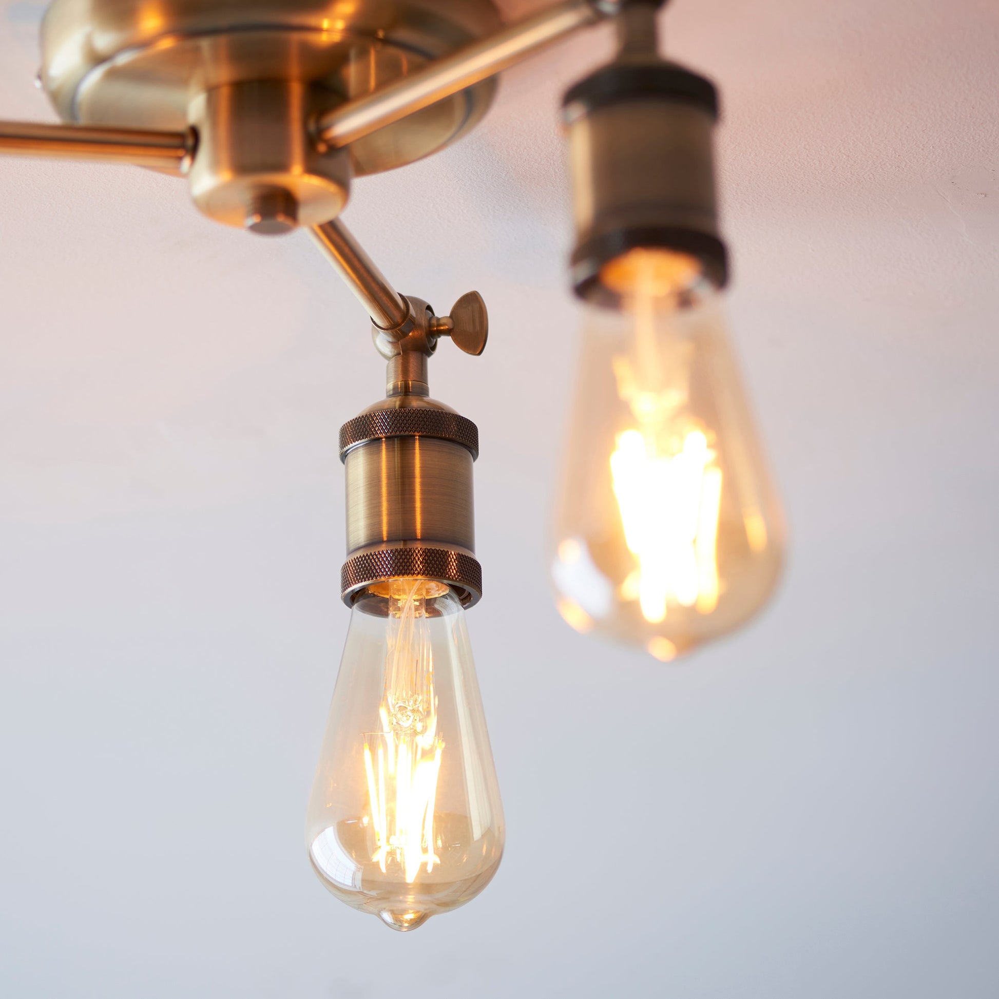 Hal 3 Light Semi-flush Ceiling Light