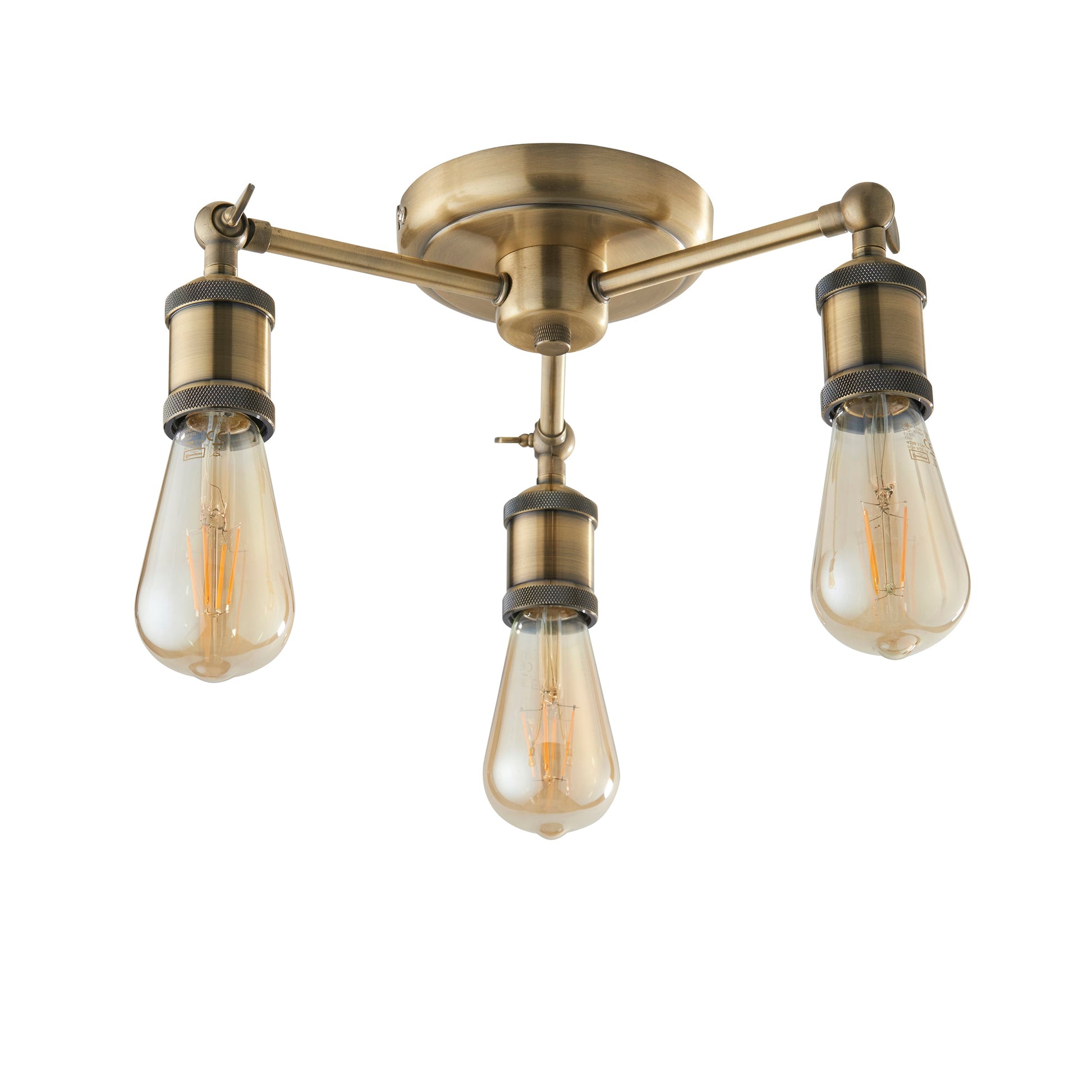 Hal 3 Light Semi-flush Ceiling Light