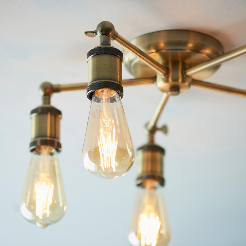 Hal 5 Light Semi-flush Ceiling Light