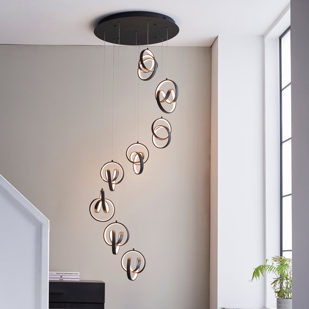 Cosma 8-Light Cluster Pendant Light