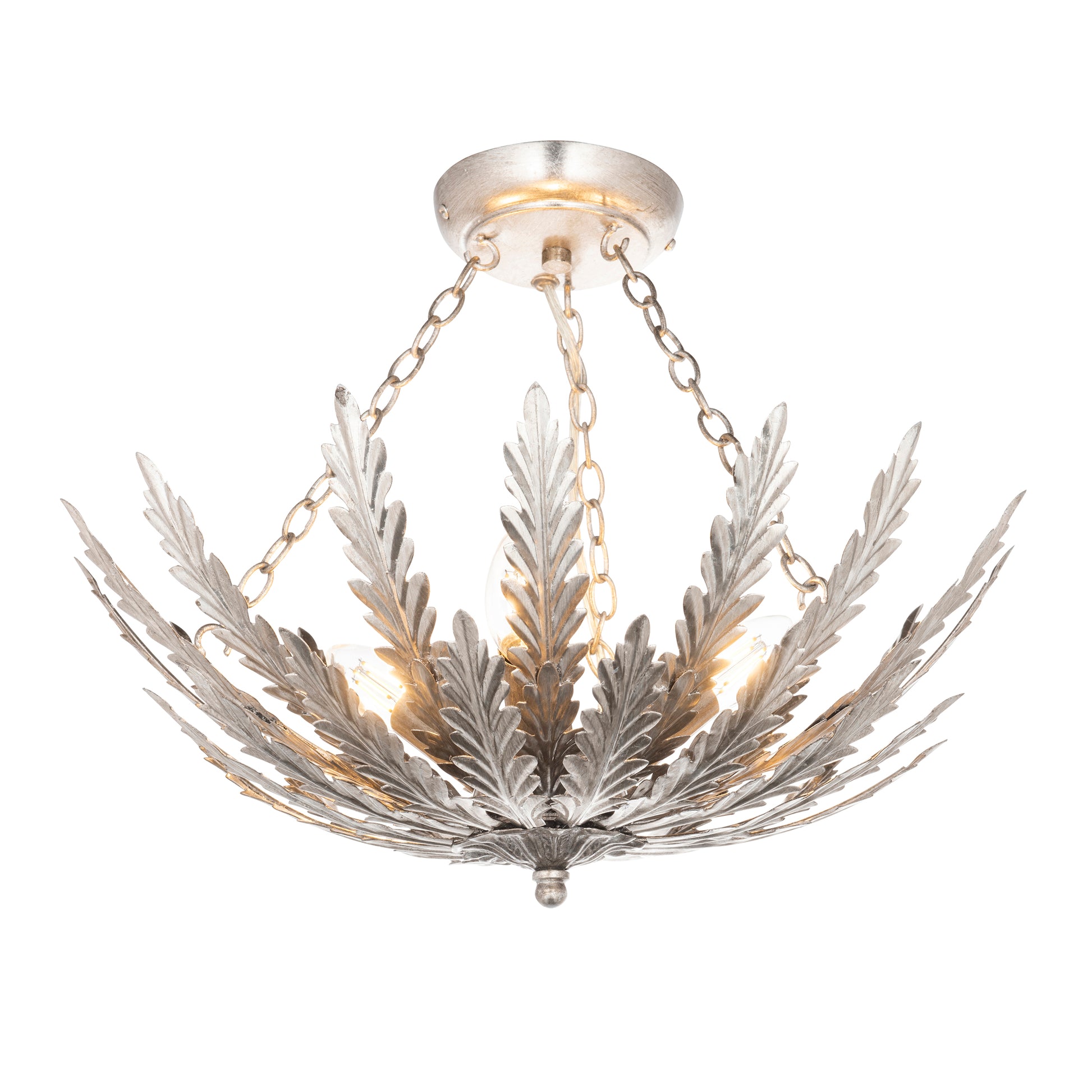 Delphine 3-Light Semi-flush Ceiling Light