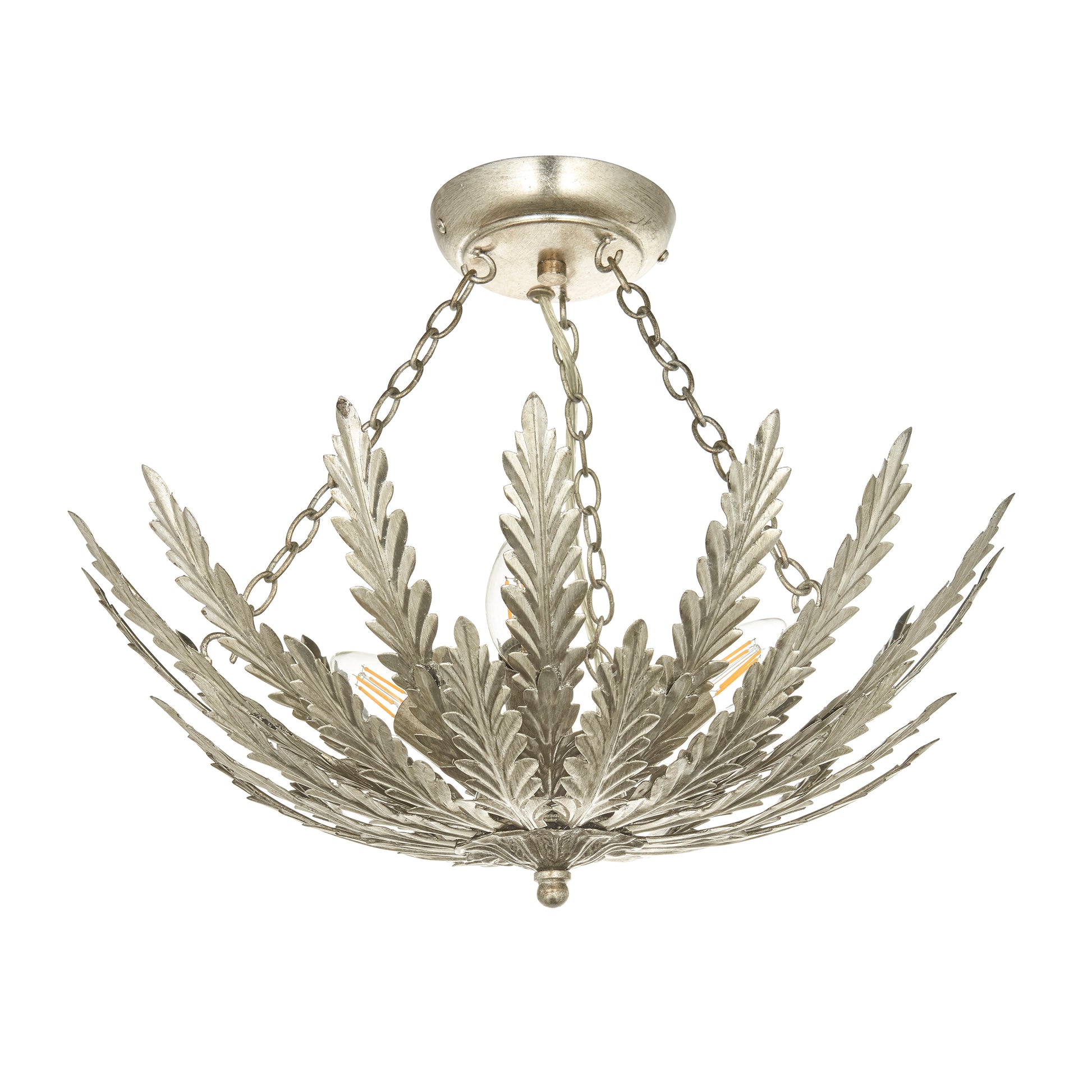 Delphine 3-Light Semi-flush Ceiling Light