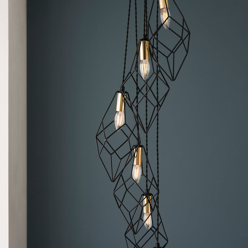 Jaxon 6-Light Cluster Pendant Light
