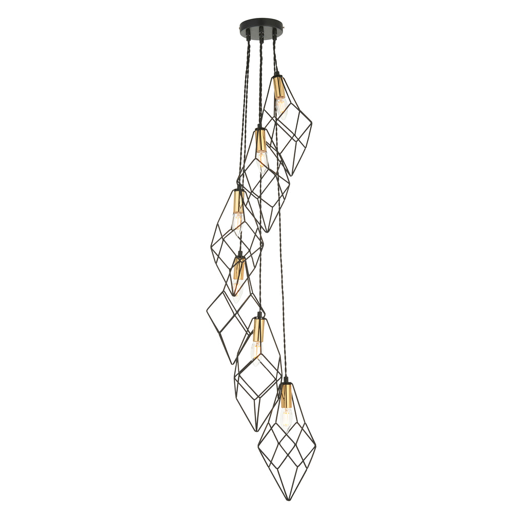 Jaxon 6-Light Cluster Pendant Light