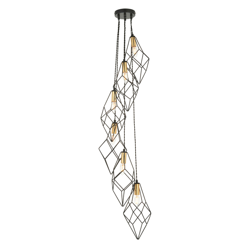 Jaxon 6-Light Cluster Pendant Light