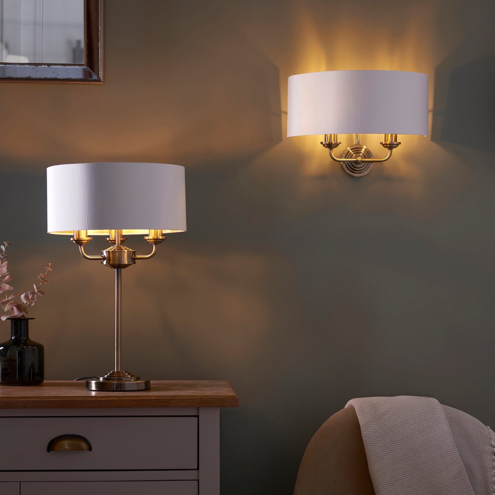 Highclere 3 Light Table Lamp
