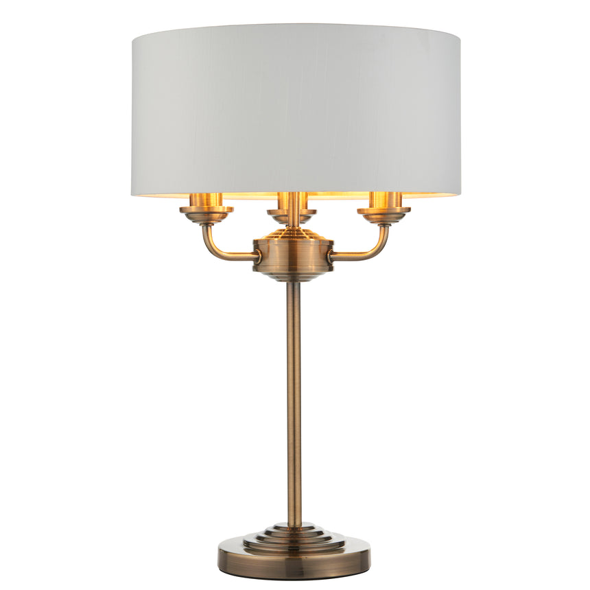 Highclere 3 Light Table Lamp