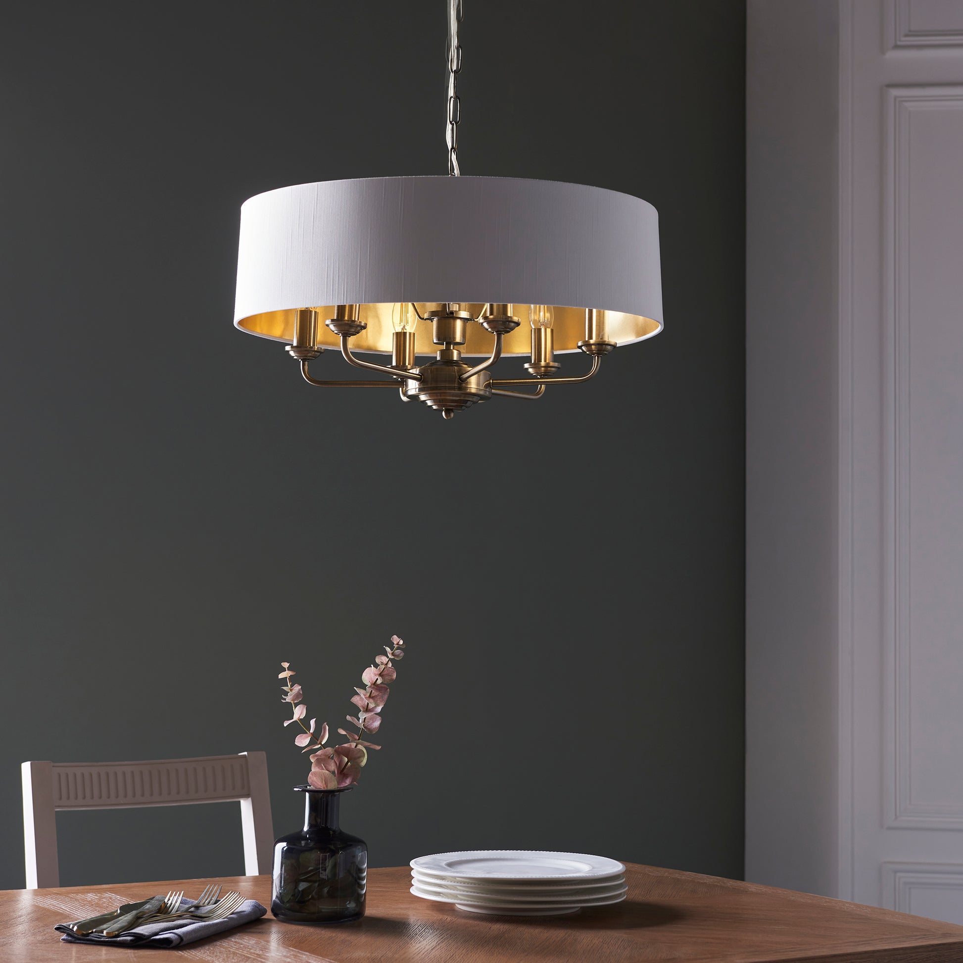 Highclere 6 Light Pendant Chandelier
