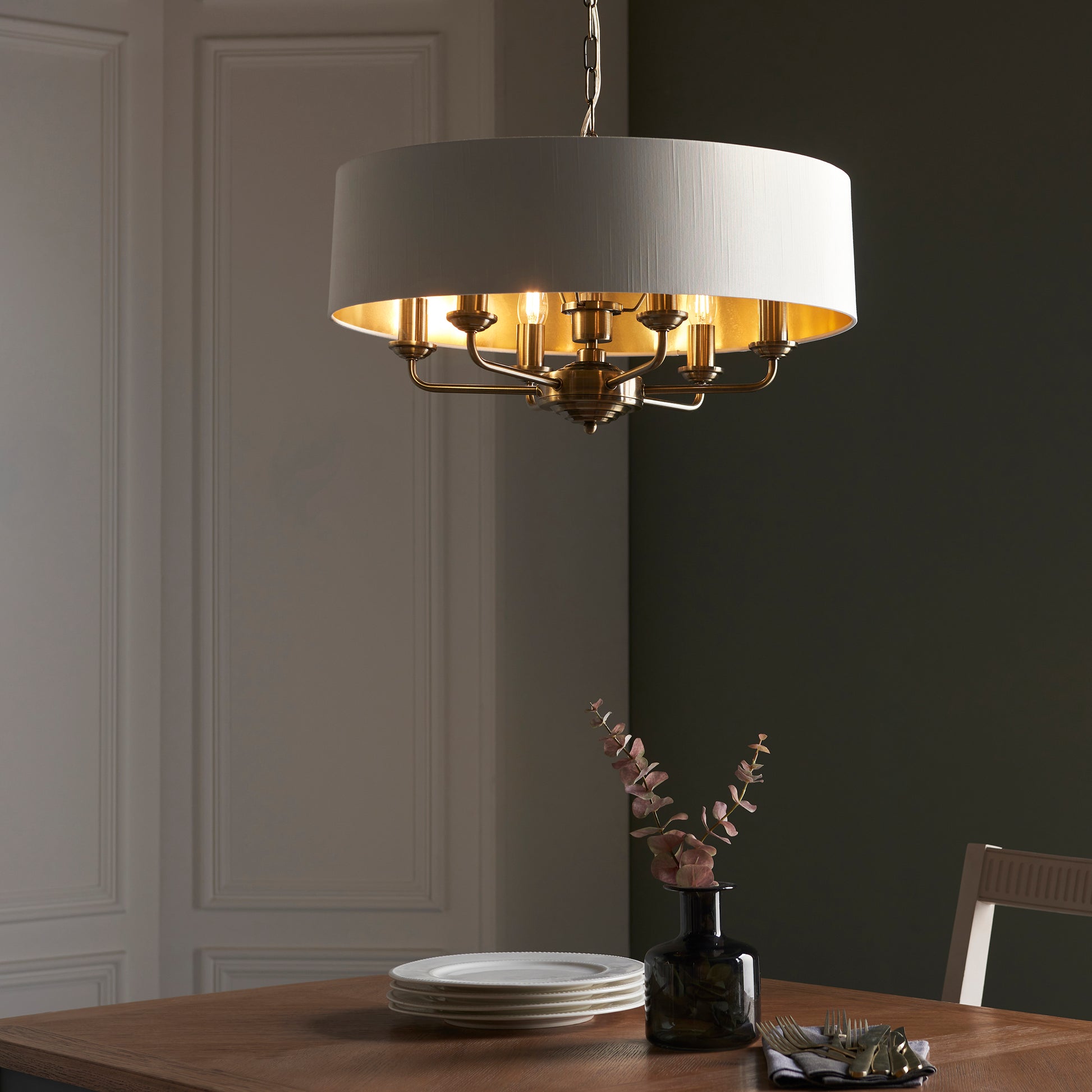 Highclere 6 Light Pendant Chandelier