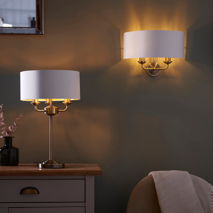 Highclere 2 Light Wall Light