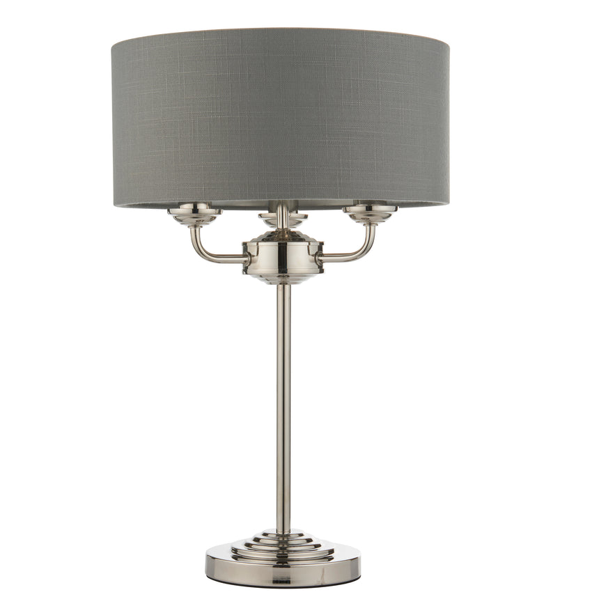 Highclere 3 Light Table Lamp