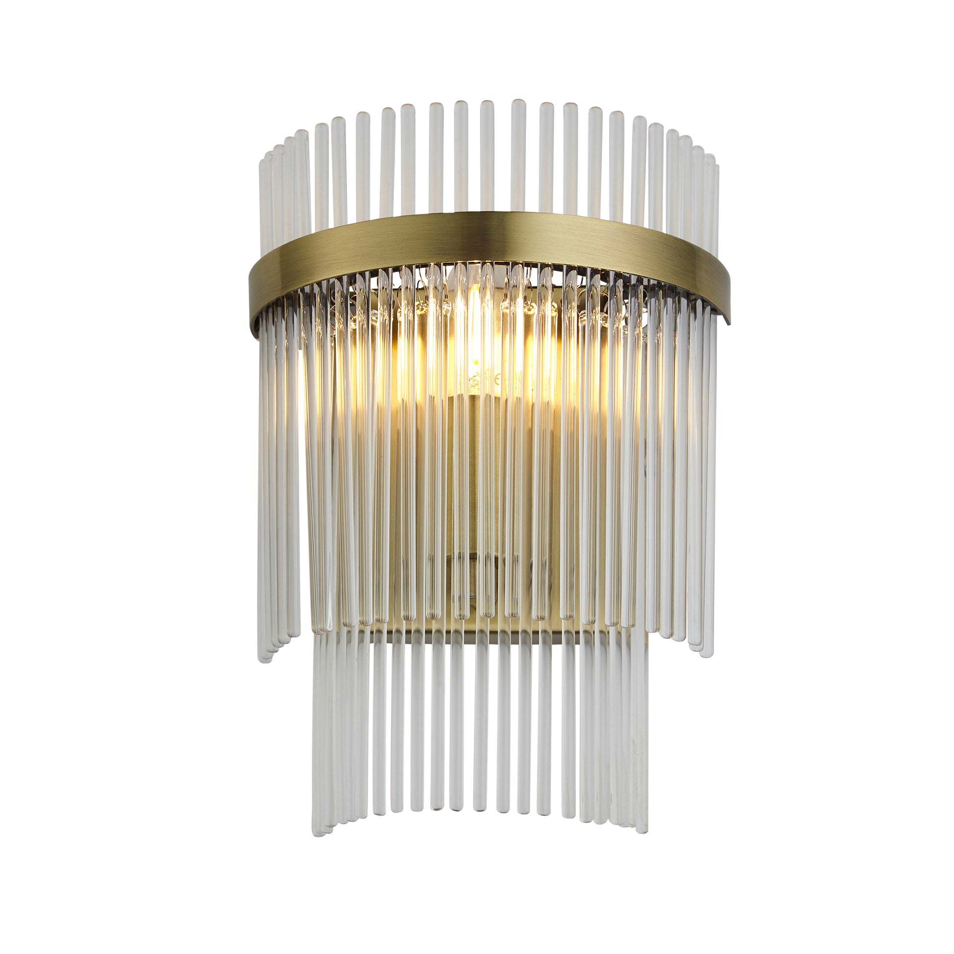 Marietta Wall Light, Antique Brass