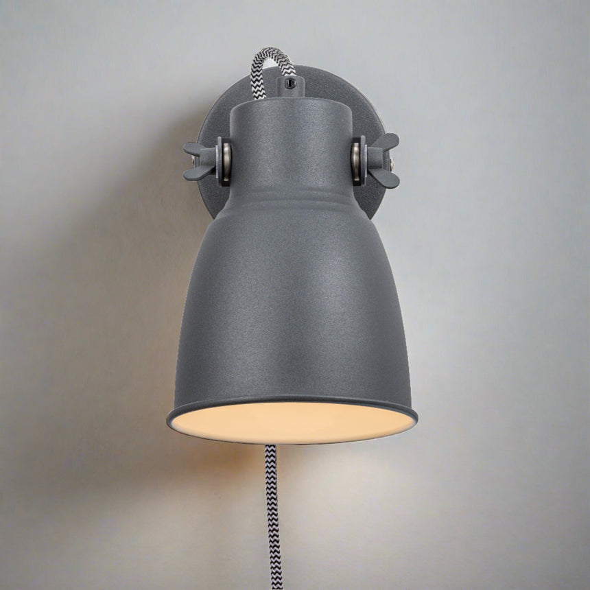 Adrian Wall Lamp, Anthracite