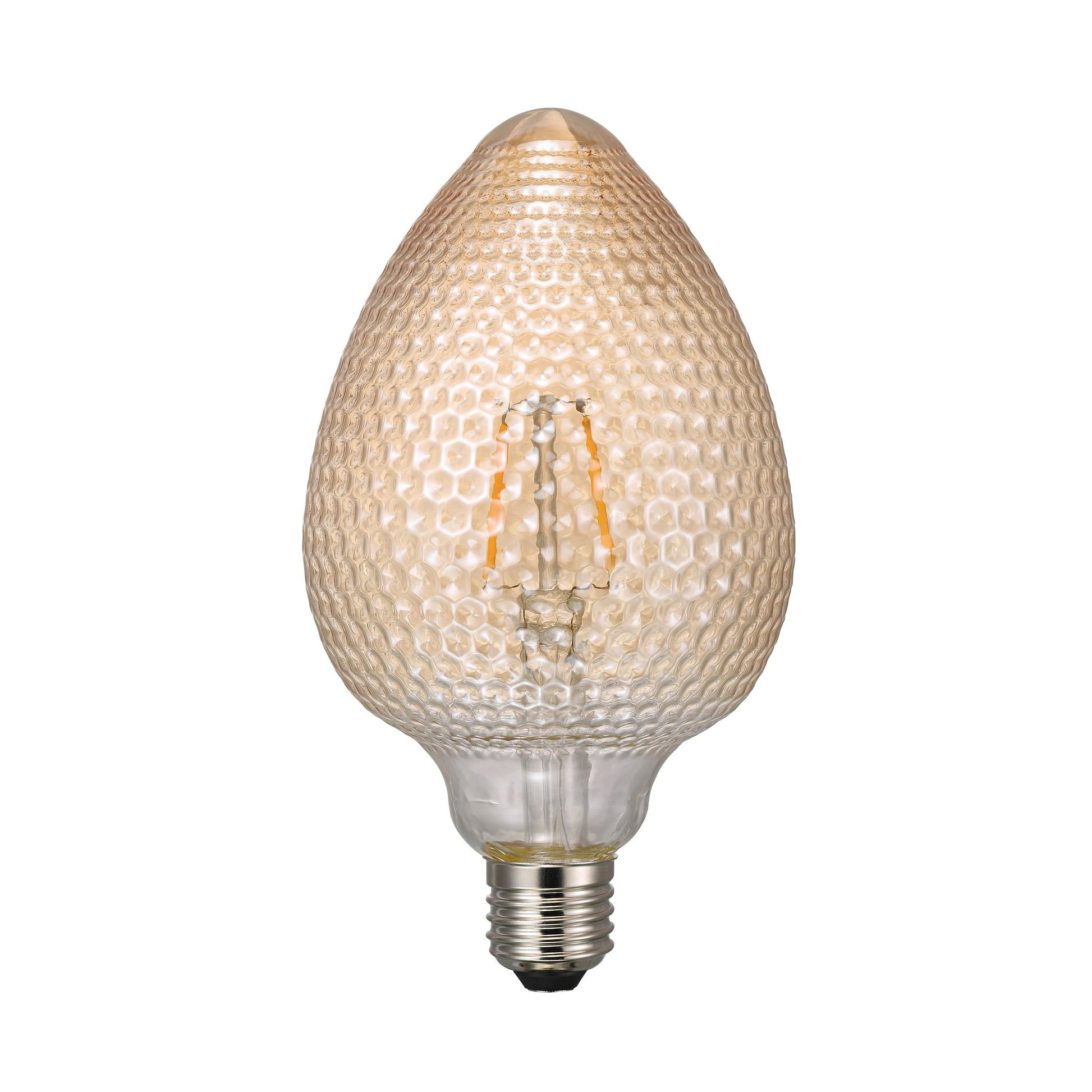 Deco E27 Nut Avra Basic LED Light Bulb, Amber