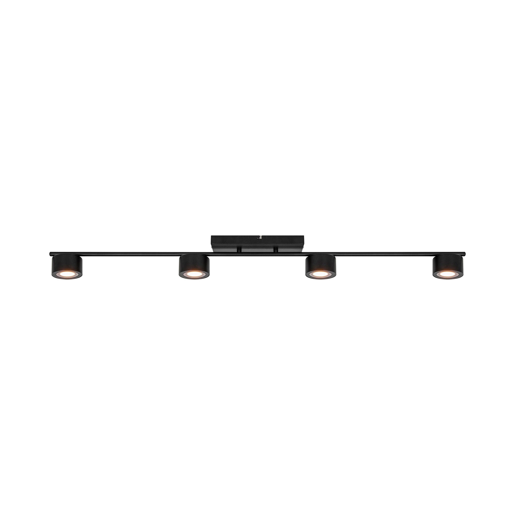 Clyde LED Ceiling Spotlight Bar, 4 Light