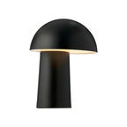 Faye Portable Table Lamp, Black