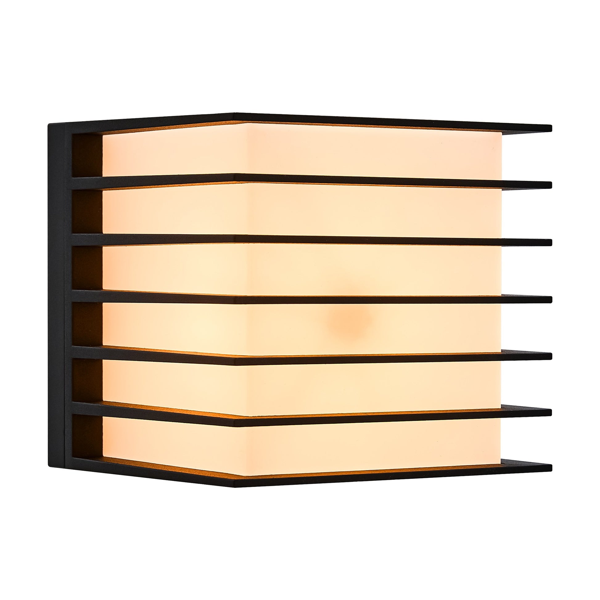 Fluctus 13 Outdoor Wall Light, Black