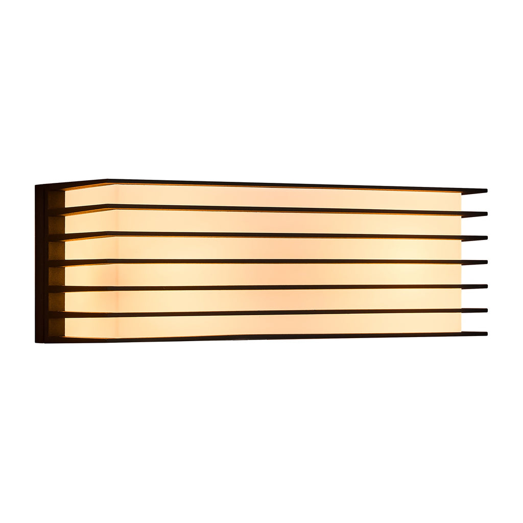 Fluctus 28 Outdoor Wall Light, Black