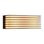 Fluctus 28 Outdoor Wall Light, Black