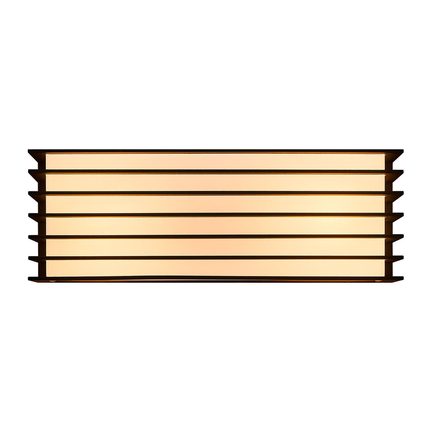 Fluctus 28 Outdoor Wall Light, Black