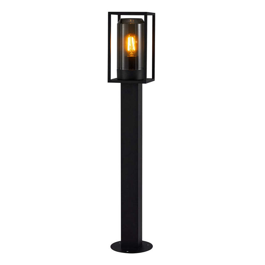 Griffin 80 Post Light, Black/Smoke