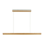 Ilgas LED Bar Pendant Light, Nature/Wood