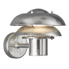 Kurnos 20 Wall Light, Galvanised