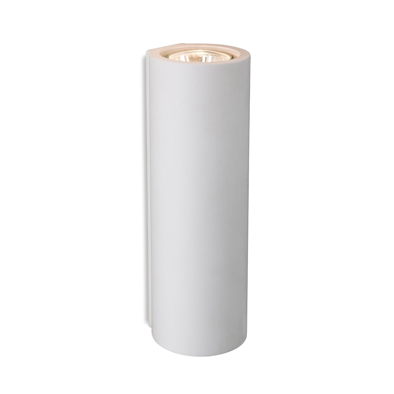 Lexi Tall Paintable Plaster Up & Down Wall Light | Modern Vertical ...