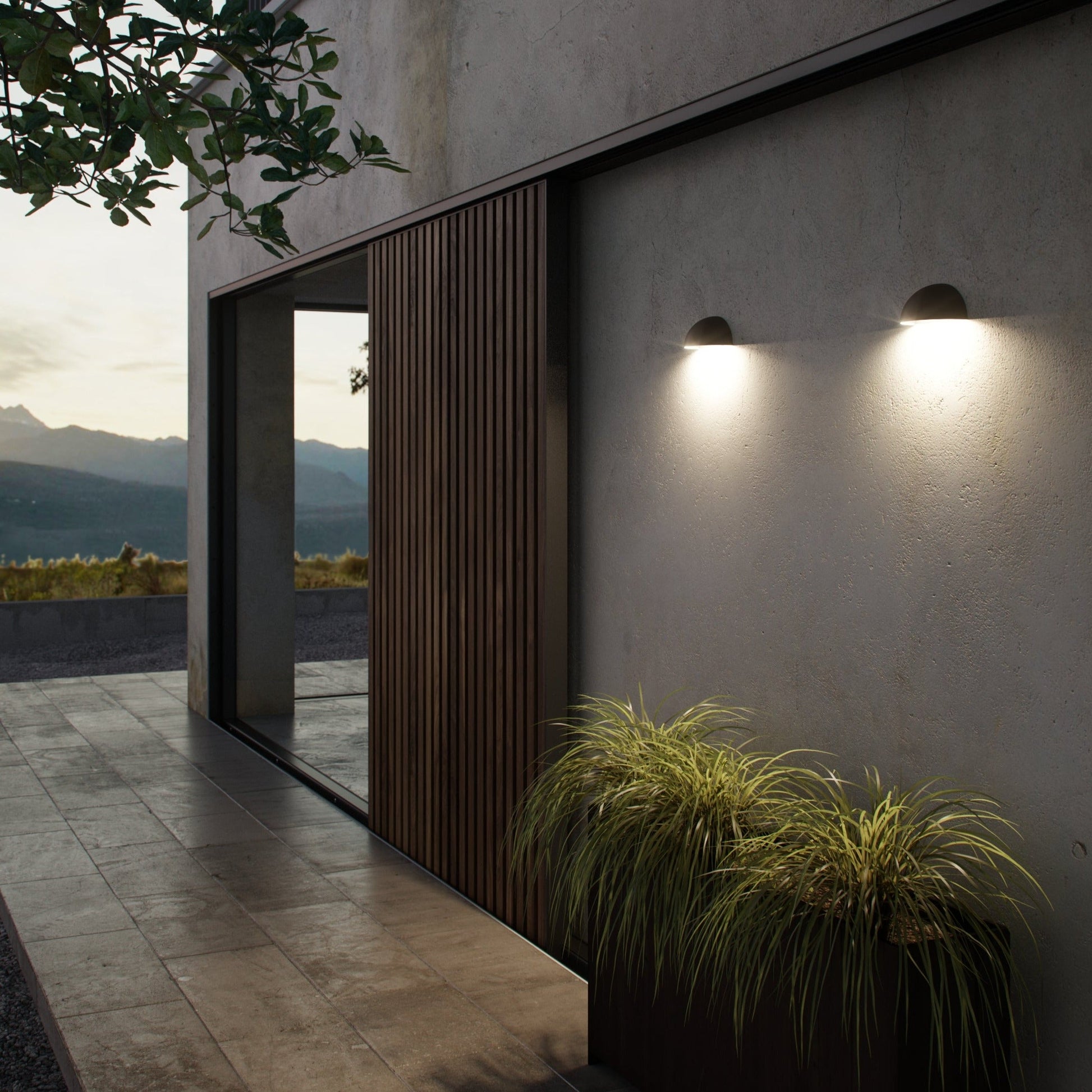Applique murale ARCUS SMART, Aluminium, Couleur Noir, LED Module, H.10, IP54 / NORDLUX Extérieur Applique murale ARCUS SMART, Aluminium, Couleur Noir, LED Module, H.10, IP54 / NORDLUX Extérieur