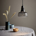 Chrystie 17 Smoked Glass Pendant Light