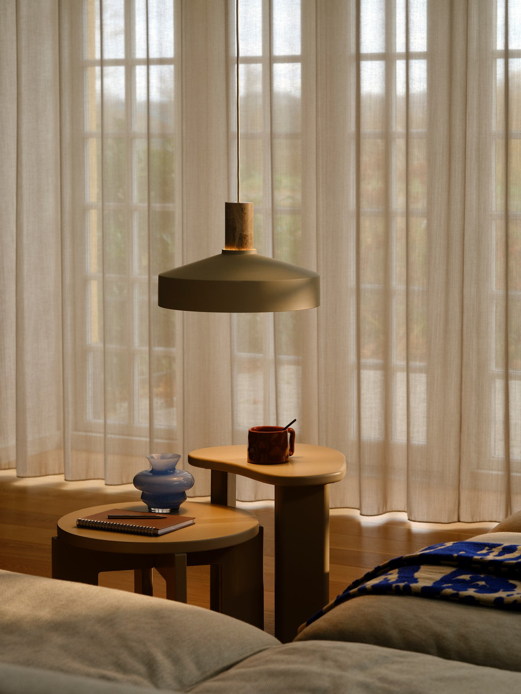 Elvas Marble Pendant Light