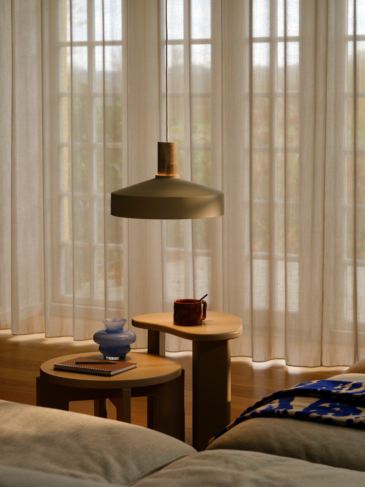 Elvas Marble Pendant Light