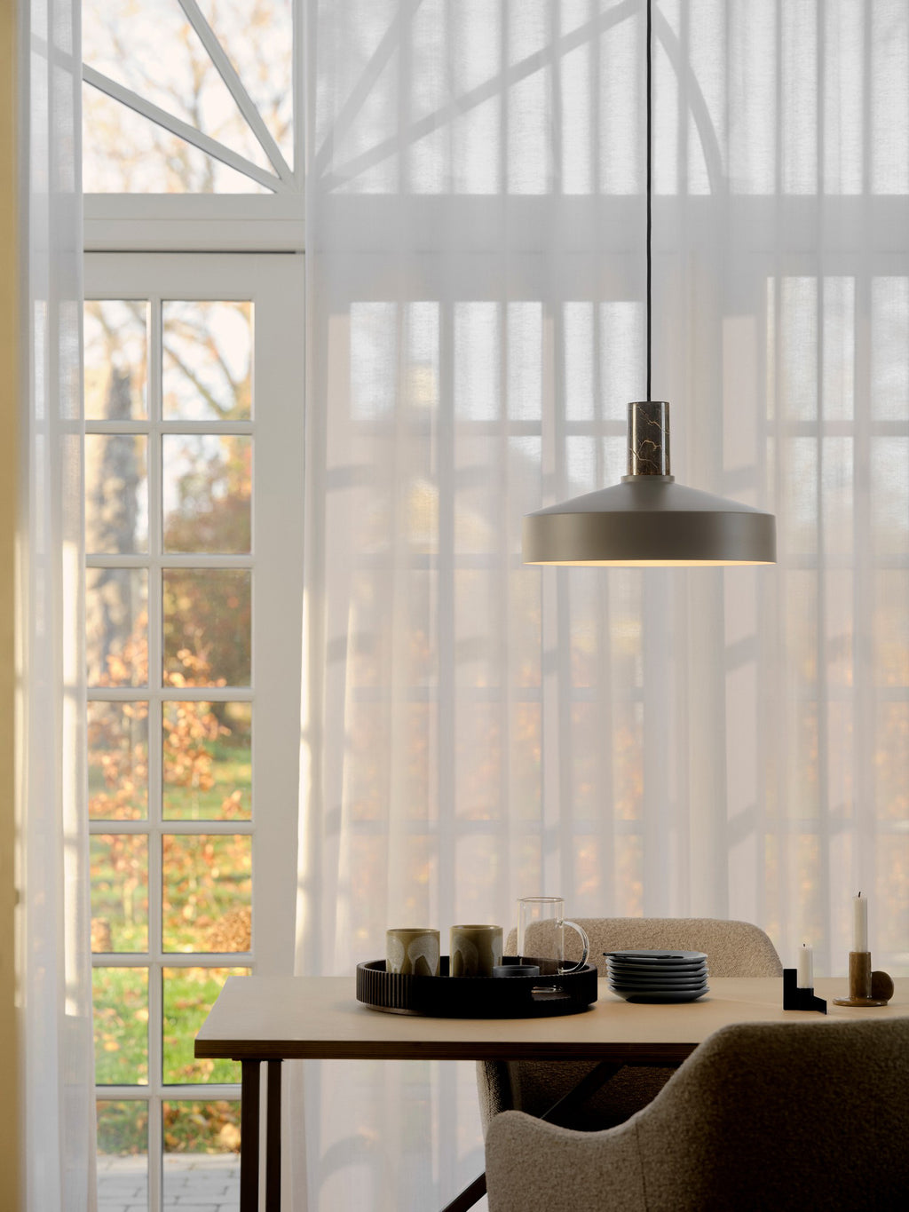 Elvas Marble Pendant Light