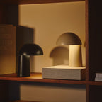 Faye Portable Table Lamp, Beige